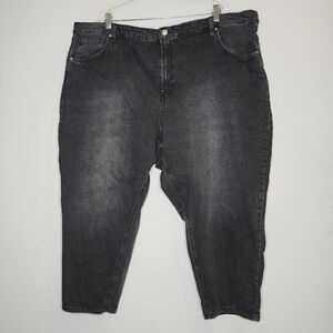 Wild fable highest rise mom jeans.  Black/charcoal. Women's plus size 26W.